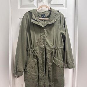 Me Jane Khaki Green Outerwear